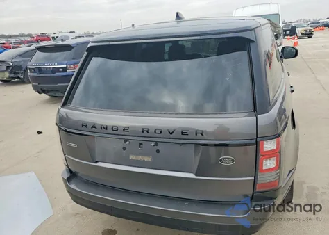 2017 Land Rover Range Rover Supercharged from USA, damaged, VIN SALGS2FE0HA320876